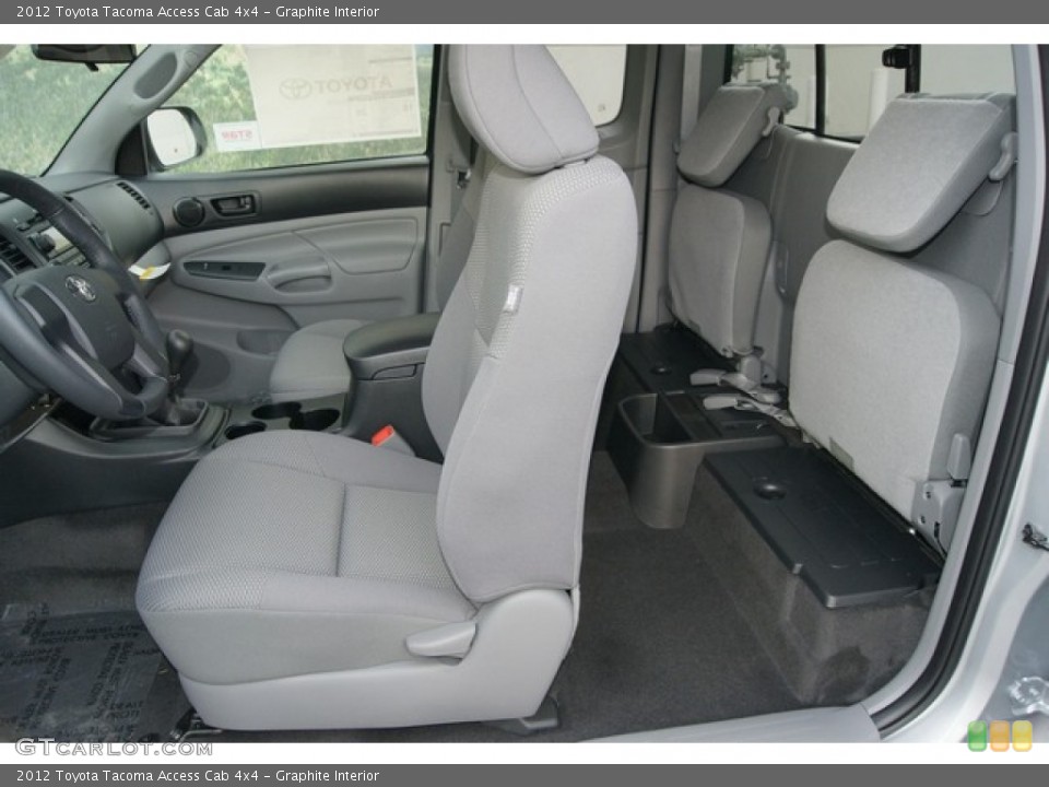 Graphite Interior Photo for the 2012 Toyota Tacoma Access Cab 4x4 #60575716