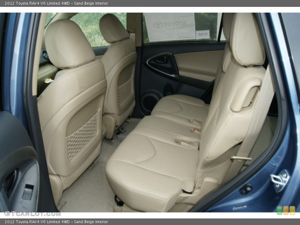 Sand Beige Interior Photo for the 2012 Toyota RAV4 V6 Limited 4WD #60576475