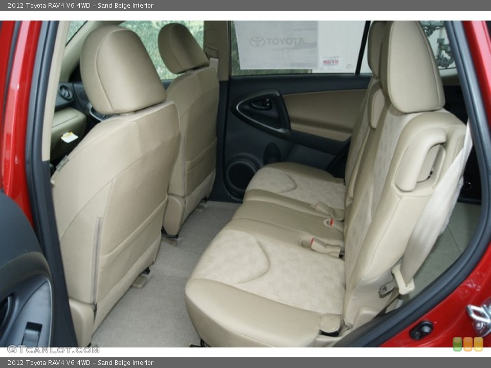 Sand Beige Interior Photo for the 2012 Toyota RAV4 V6 4WD #60576667