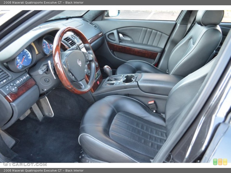 Black Interior Photo for the 2008 Maserati Quattroporte Executive GT #60578551