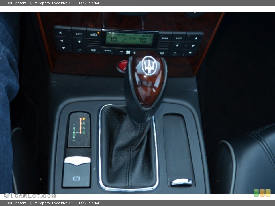 Black Interior Transmission for the 2008 Maserati Quattroporte Executive GT #60578635