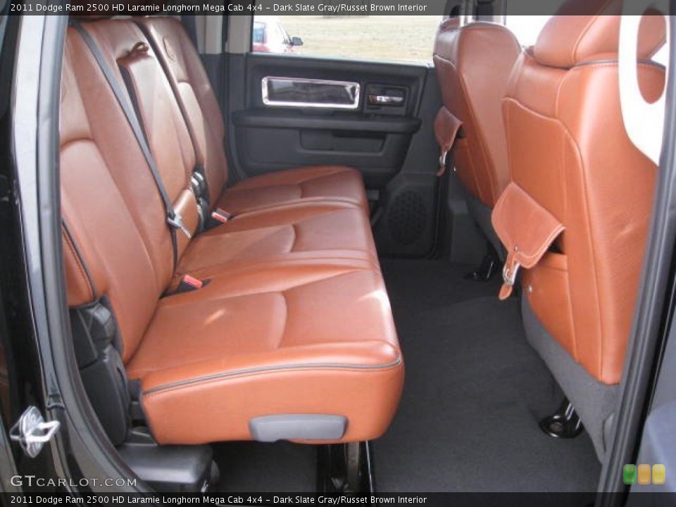 Dark Slate Gray/Russet Brown 2011 Dodge Ram 2500 HD Interiors