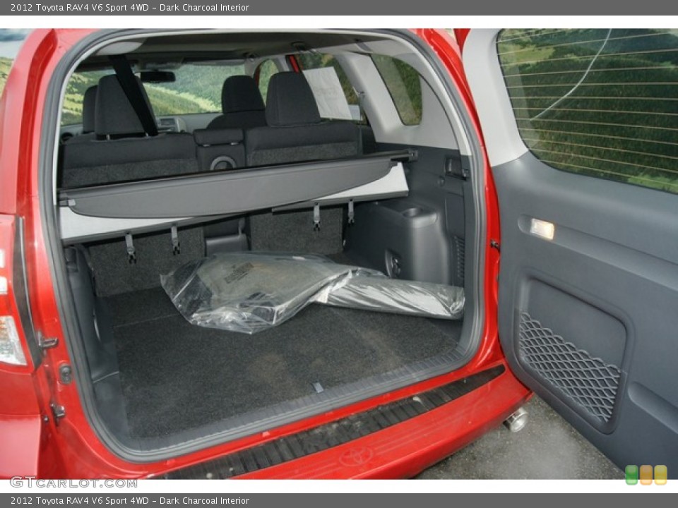 Dark Charcoal Interior Trunk for the 2012 Toyota RAV4 V6 Sport 4WD #60579631