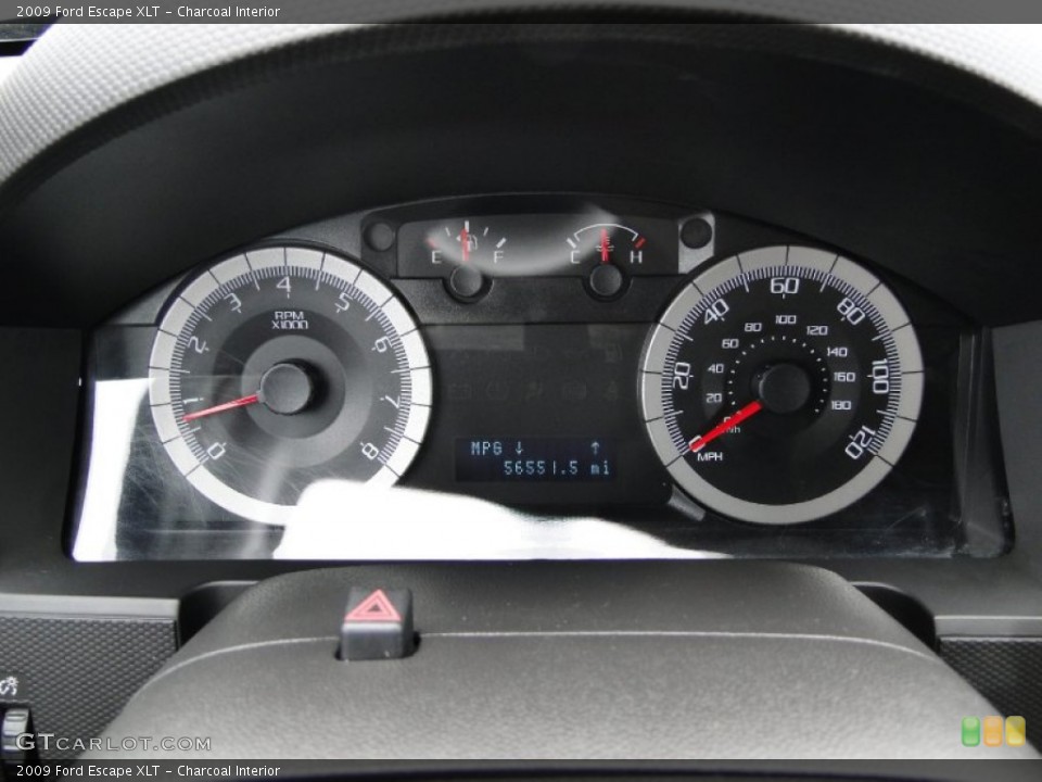 Charcoal Interior Gauges for the 2009 Ford Escape XLT #60581932