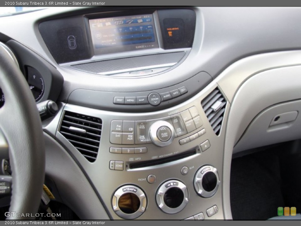 Slate Gray Interior Controls for the 2010 Subaru Tribeca 3.6R Limited #60582853
