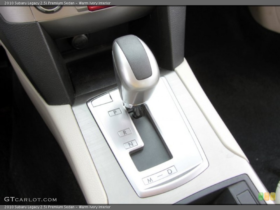 Warm Ivory Interior Transmission for the 2010 Subaru Legacy 2.5i Premium Sedan #60583075