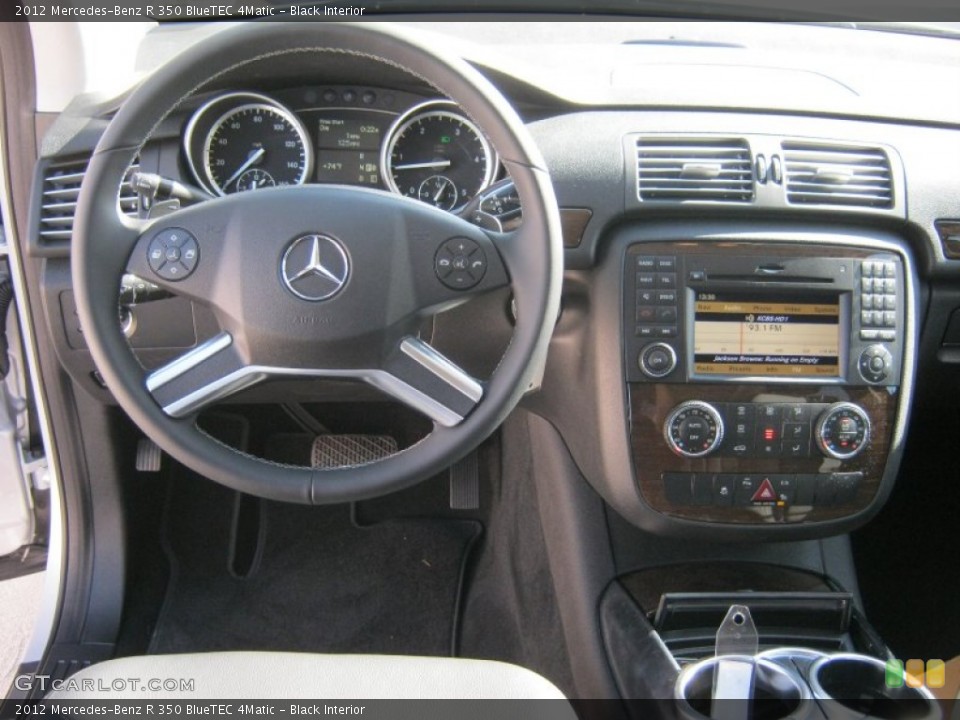 Black Interior Controls for the 2012 Mercedes-Benz R 350 BlueTEC 4Matic #60584623