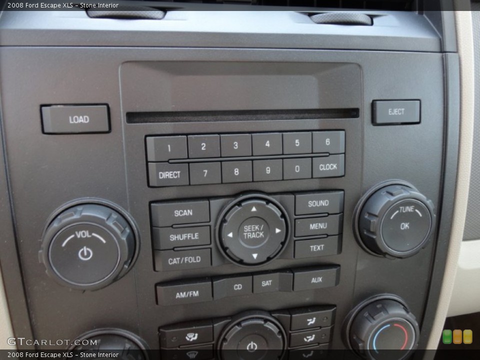 Stone Interior Controls for the 2008 Ford Escape XLS #60587134