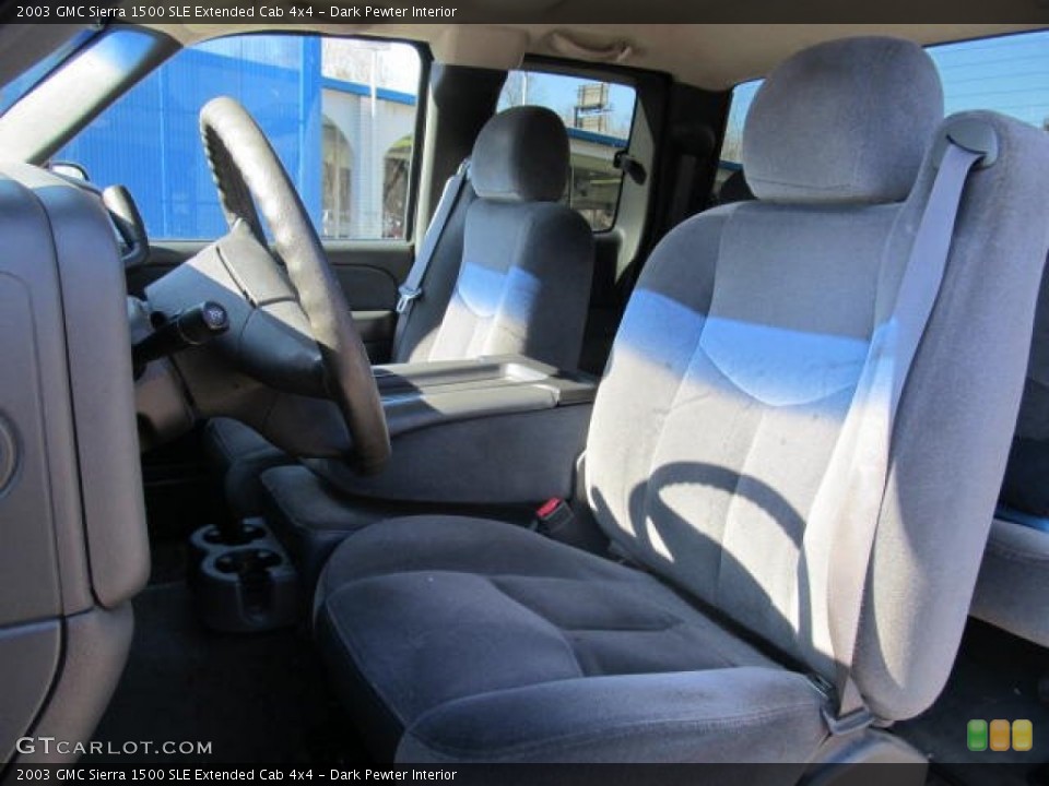 Dark Pewter Interior Photo for the 2003 GMC Sierra 1500 SLE Extended Cab 4x4 #60588023