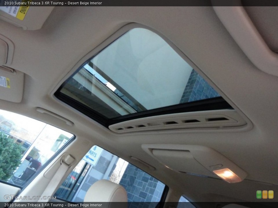 Desert Beige Interior Sunroof for the 2010 Subaru Tribeca 3.6R Touring #60588040