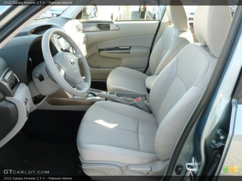 Platinum Interior Photo for the 2012 Subaru Forester 2.5 X #60589447