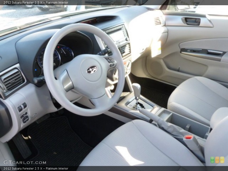 Platinum Interior Photo for the 2012 Subaru Forester 2.5 X #60589450