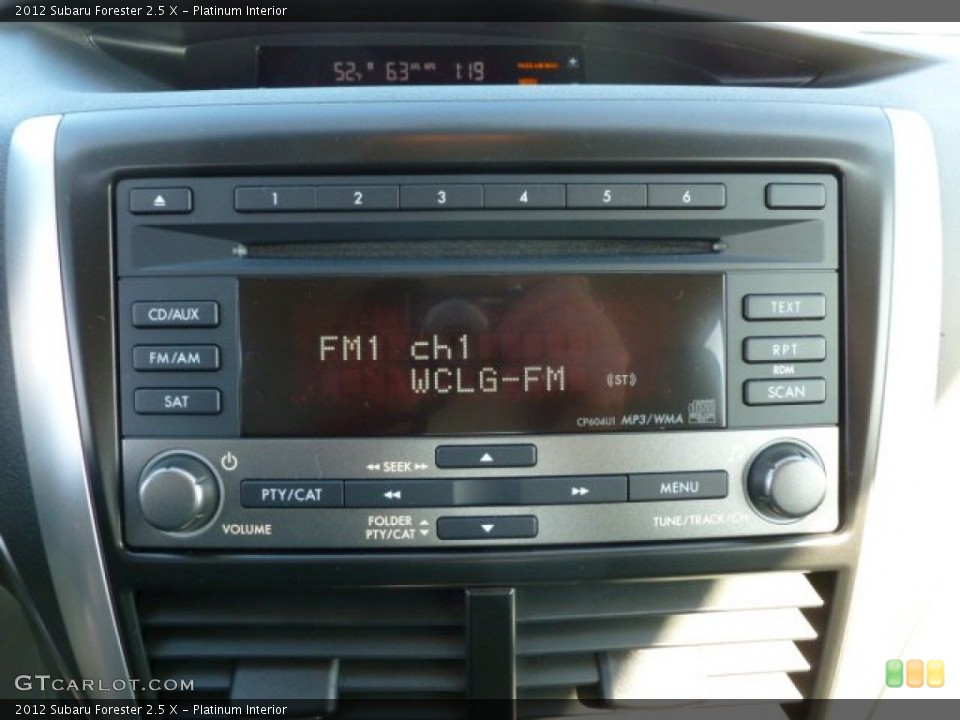 Platinum Interior Audio System for the 2012 Subaru Forester 2.5 X #60589459