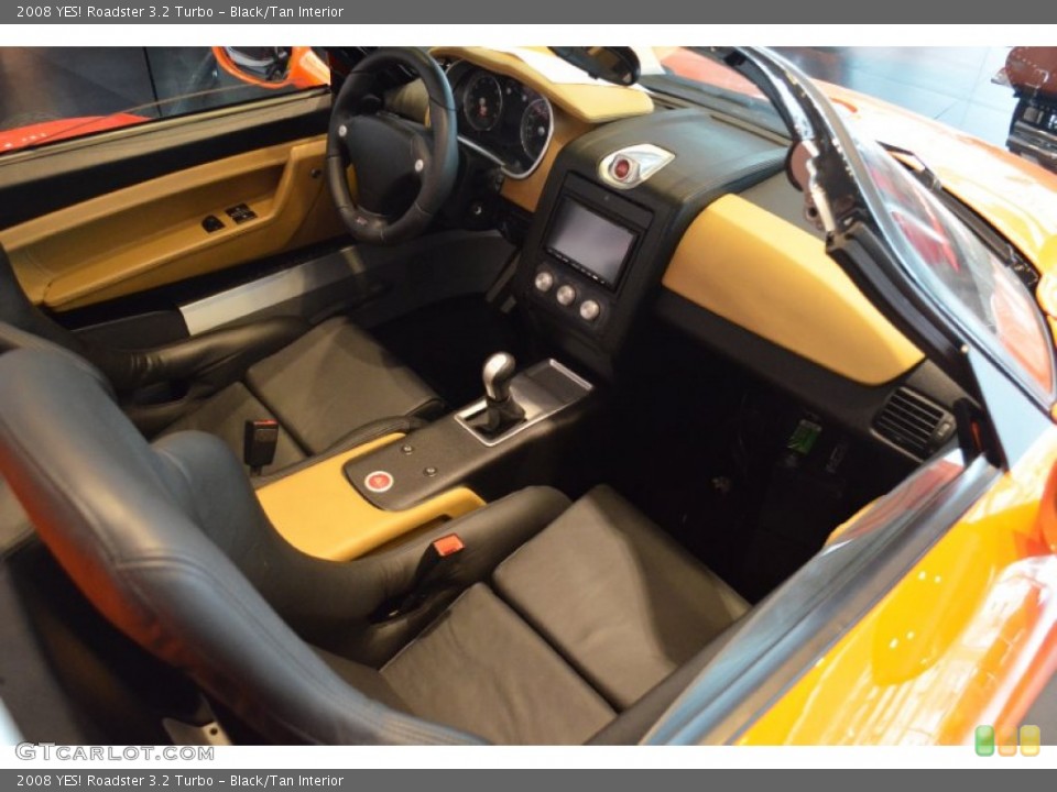Black/Tan Interior Photo for the 2008 YES! Roadster 3.2 Turbo #60592434