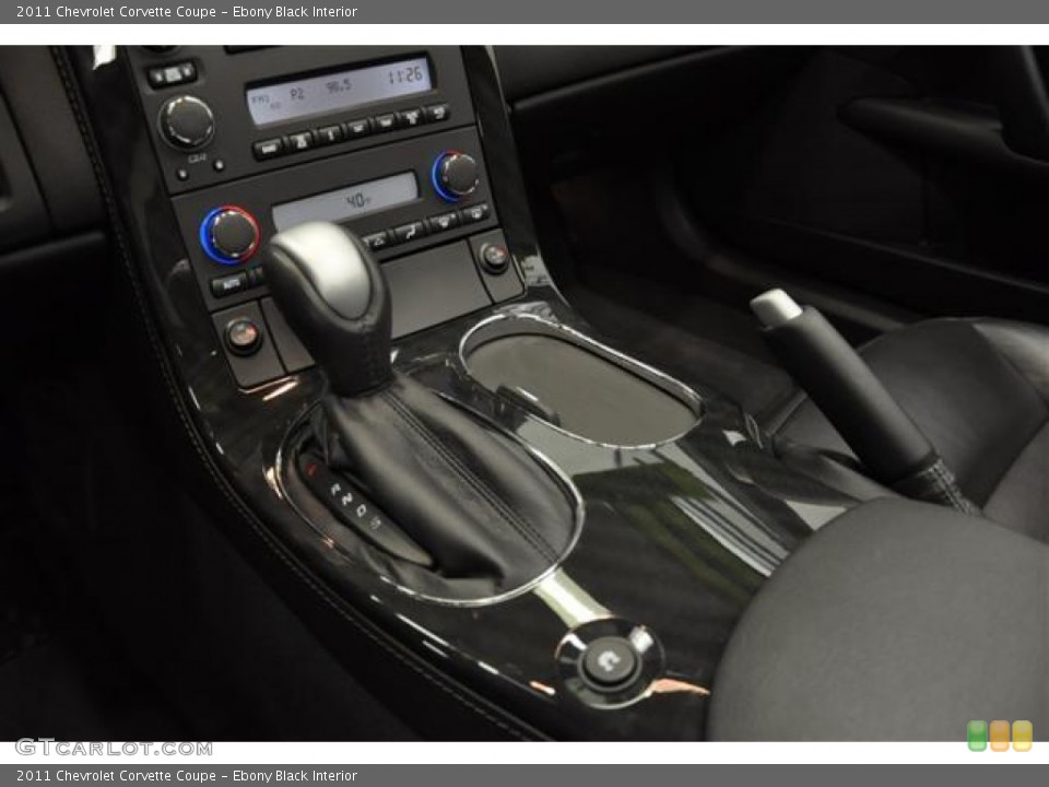 Ebony Black Interior Transmission for the 2011 Chevrolet Corvette Coupe #60593973