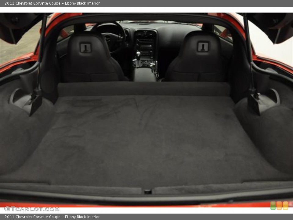 Ebony Black Interior Trunk for the 2011 Chevrolet Corvette Coupe #60593997