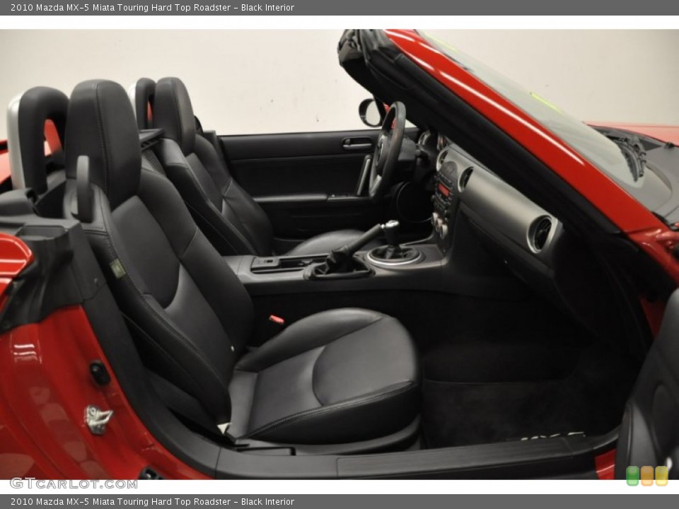 Black Interior Photo for the 2010 Mazda MX-5 Miata Touring Hard Top Roadster #60594875