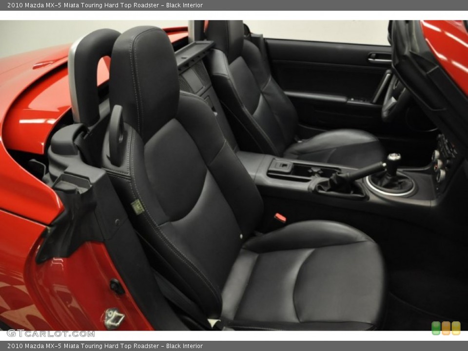 Black Interior Photo for the 2010 Mazda MX-5 Miata Touring Hard Top Roadster #60594885
