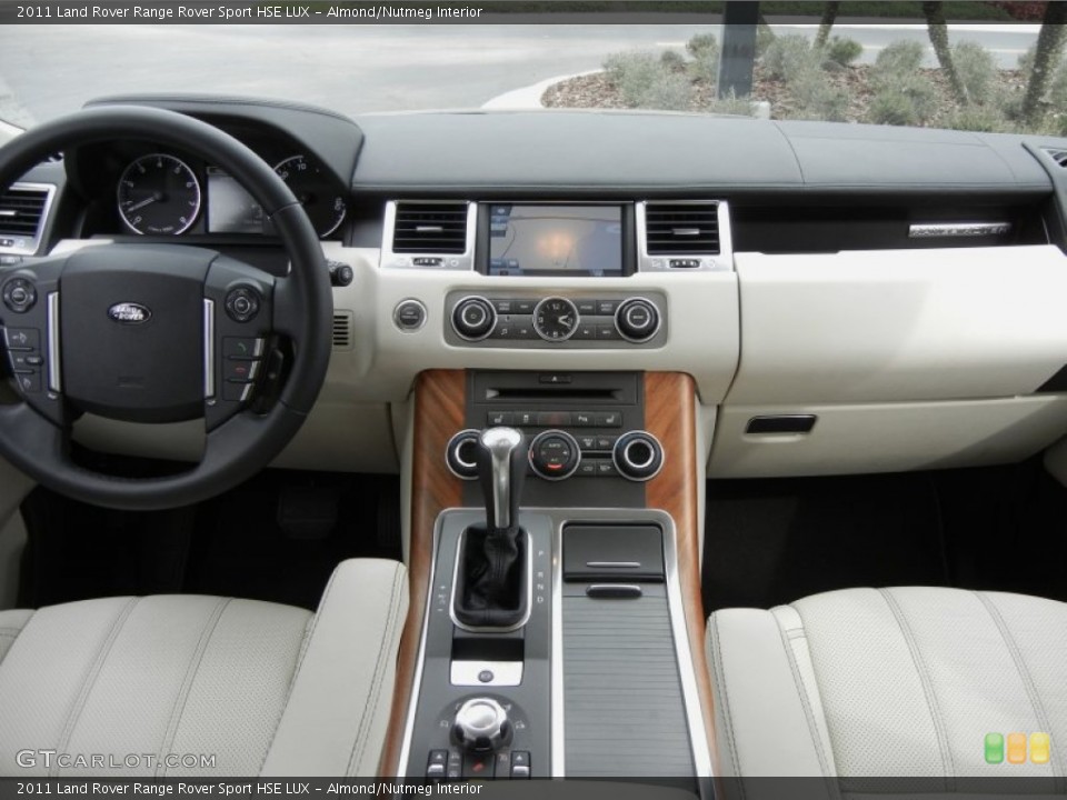 Almond/Nutmeg Interior Dashboard for the 2011 Land Rover Range Rover Sport HSE LUX #60598548