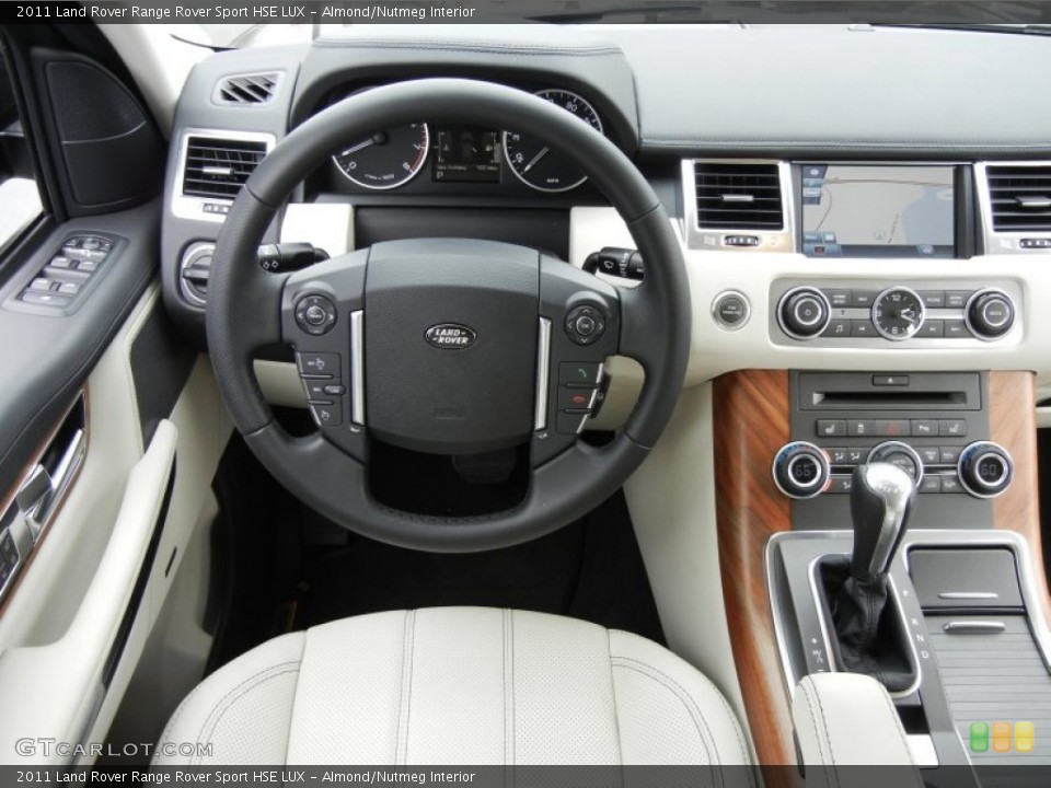 Almond/Nutmeg Interior Dashboard for the 2011 Land Rover Range Rover Sport HSE LUX #60598558