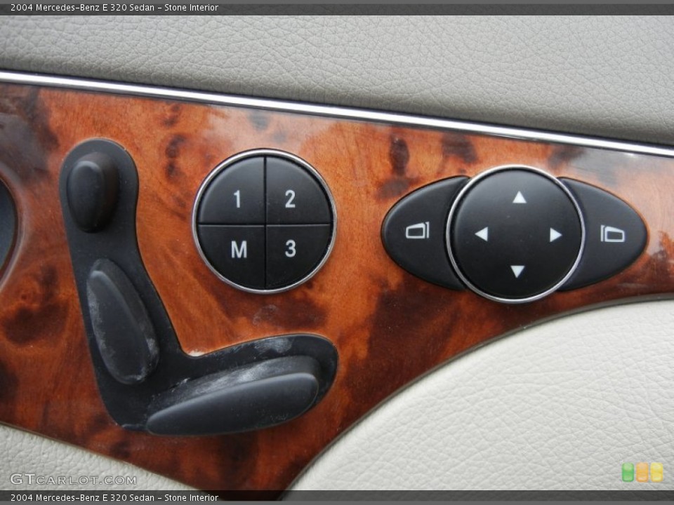 Stone Interior Controls for the 2004 Mercedes-Benz E 320 Sedan #60599723