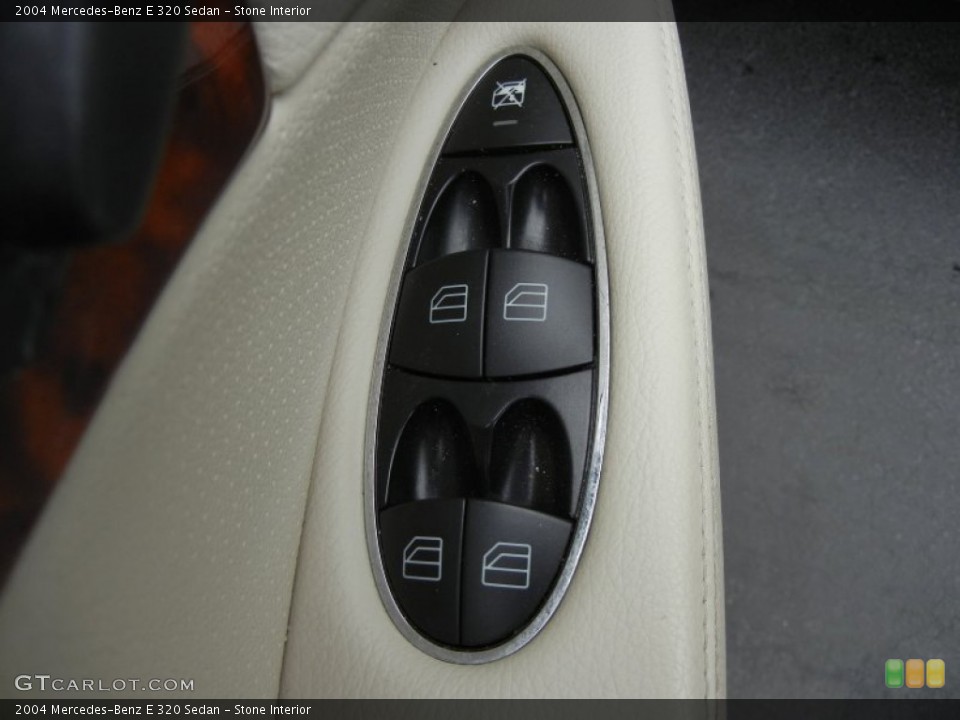 Stone Interior Controls for the 2004 Mercedes-Benz E 320 Sedan #60599732