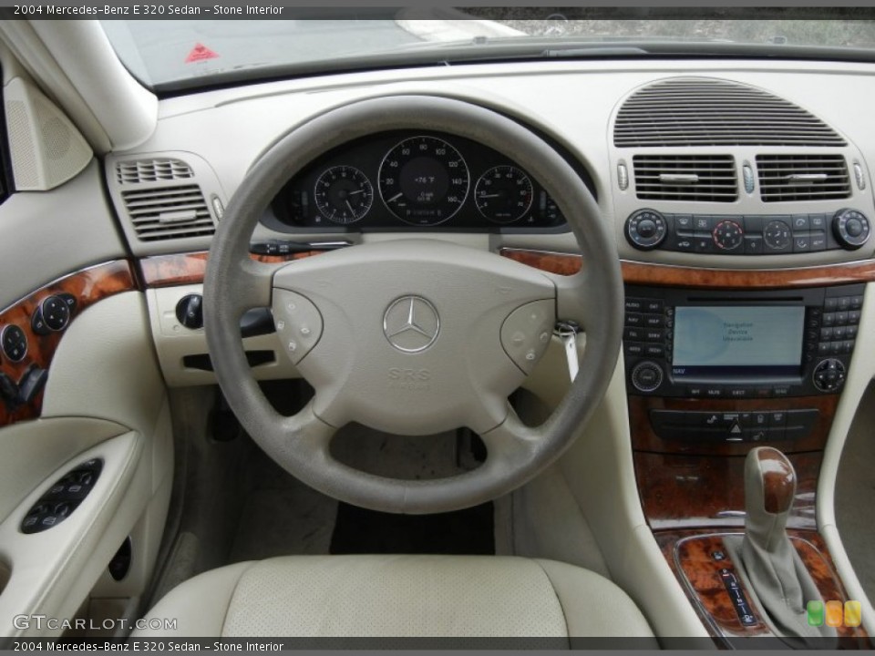 Stone Interior Dashboard for the 2004 Mercedes-Benz E 320 Sedan #60599793