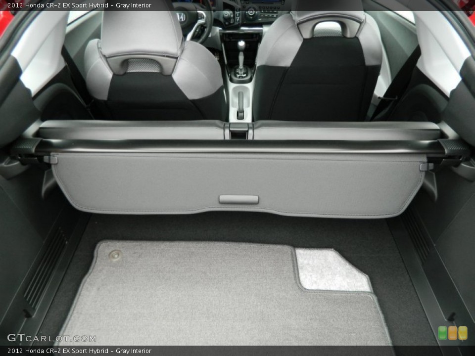 Gray Interior Trunk for the 2012 Honda CR-Z EX Sport Hybrid #60604281