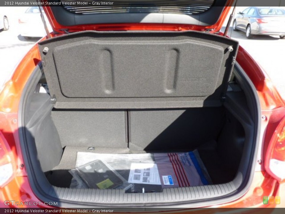 Gray Interior Trunk for the 2012 Hyundai Veloster  #60607670