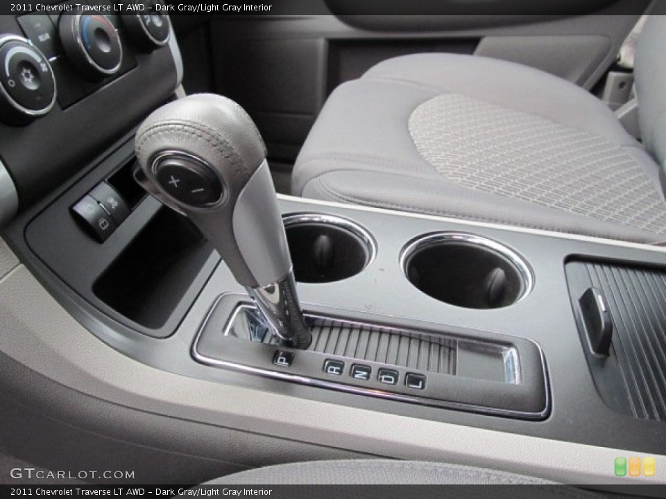 Dark Gray/Light Gray Interior Transmission for the 2011 Chevrolet Traverse LT AWD #60609824