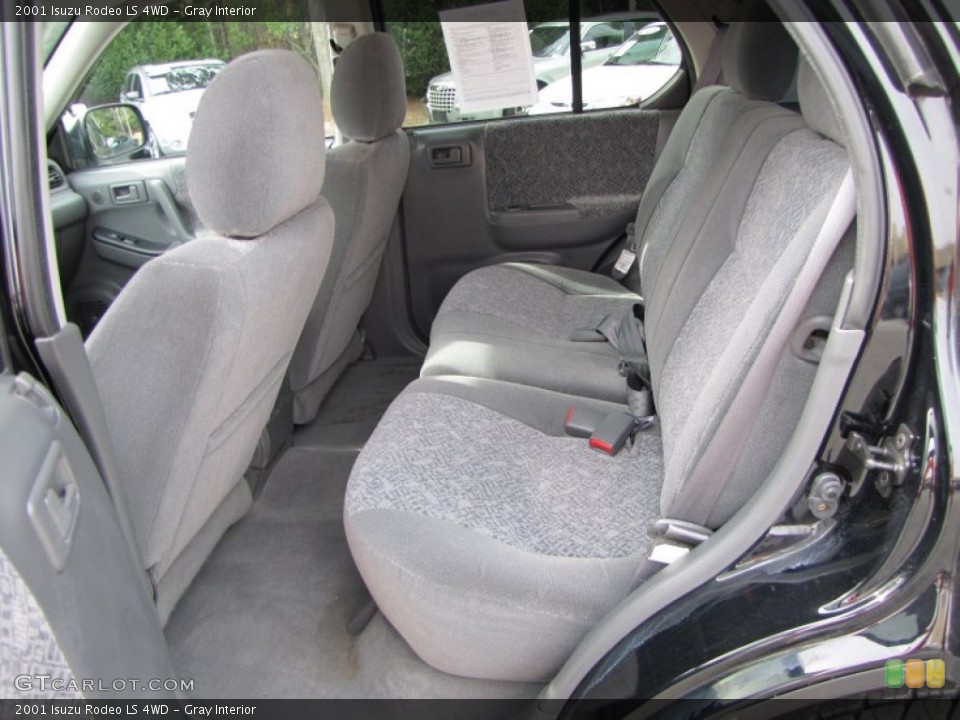 Gray Interior Photo for the 2001 Isuzu Rodeo LS 4WD #60612461
