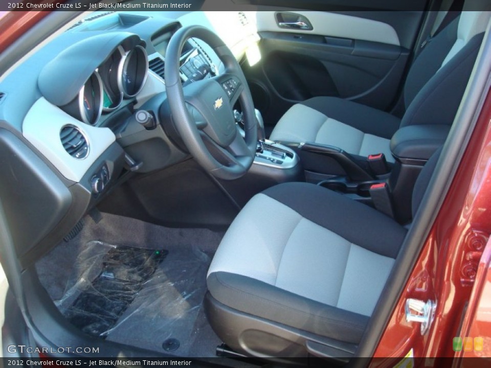 Jet Black/Medium Titanium Interior Photo for the 2012 Chevrolet Cruze LS #60612827