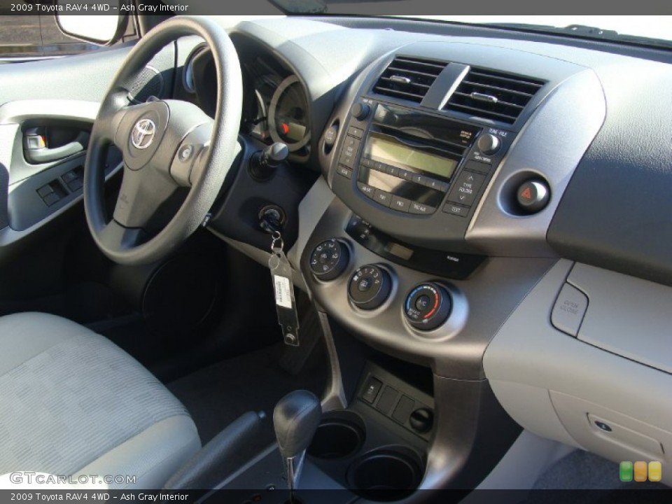 Ash Gray Interior Dashboard for the 2009 Toyota RAV4 4WD #60616820