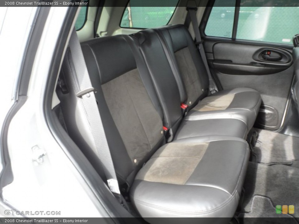 Ebony Interior Rear Seat for the 2008 Chevrolet TrailBlazer SS #60619925