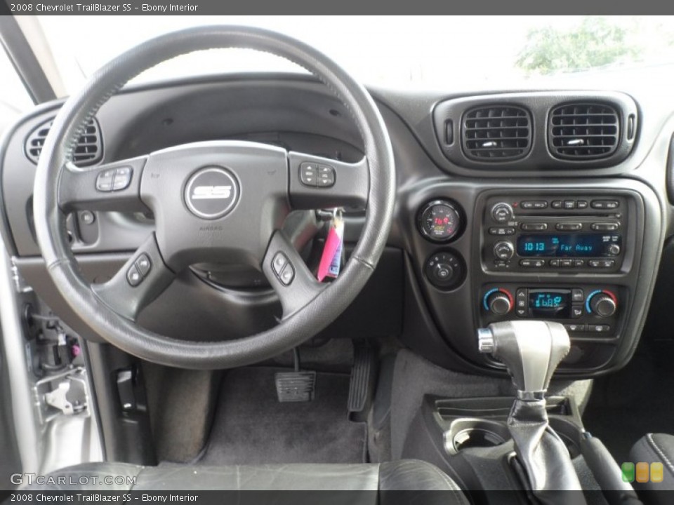 Ebony Interior Dashboard for the 2008 Chevrolet TrailBlazer SS #60619988