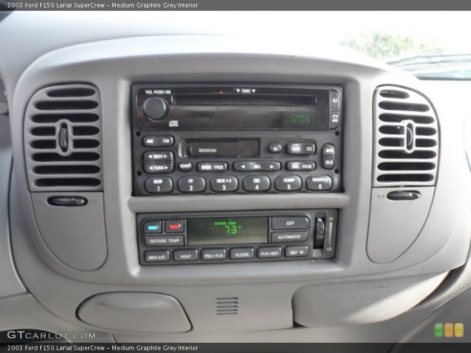 Medium Graphite Grey Interior Controls for the 2003 Ford F150 Lariat SuperCrew #60621008