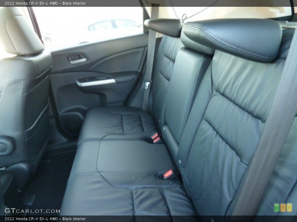 Black Interior Photo for the 2012 Honda CR-V EX-L 4WD #60621611