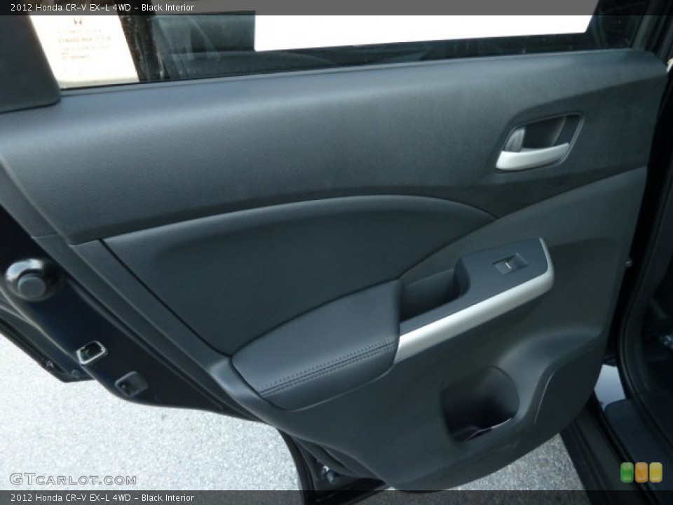Black Interior Door Panel for the 2012 Honda CR-V EX-L 4WD #60621620