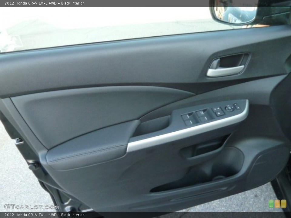 Black Interior Door Panel for the 2012 Honda CR-V EX-L 4WD #60621626