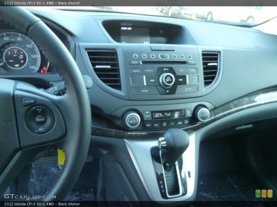 Black Interior Controls for the 2012 Honda CR-V EX-L 4WD #60621650
