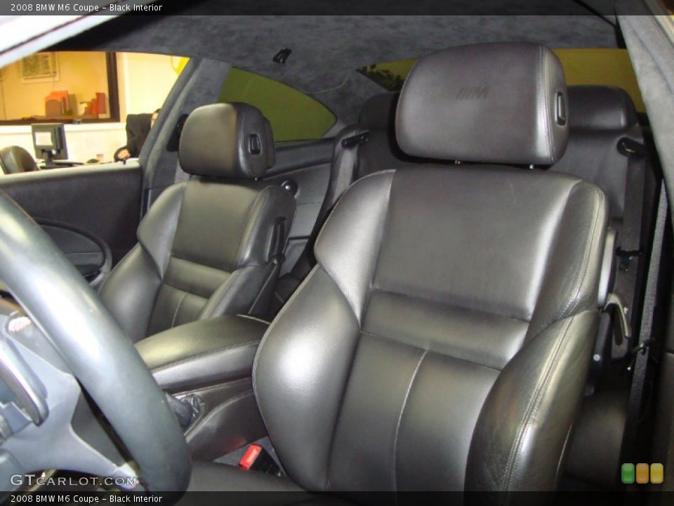 Black Interior Photo for the 2008 BMW M6 Coupe #60622637