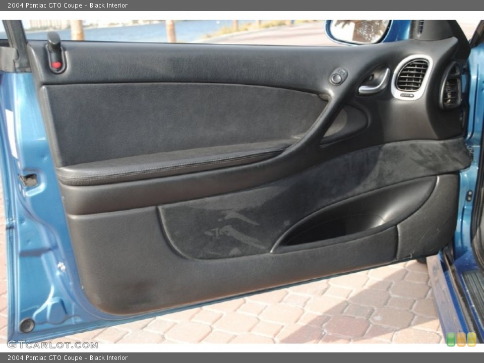 Black Interior Door Panel for the 2004 Pontiac GTO Coupe #60623717