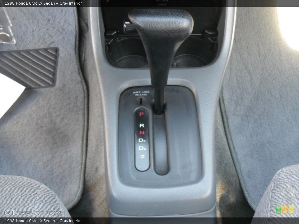 Gray Interior Transmission for the 1998 Honda Civic LX Sedan #60626530