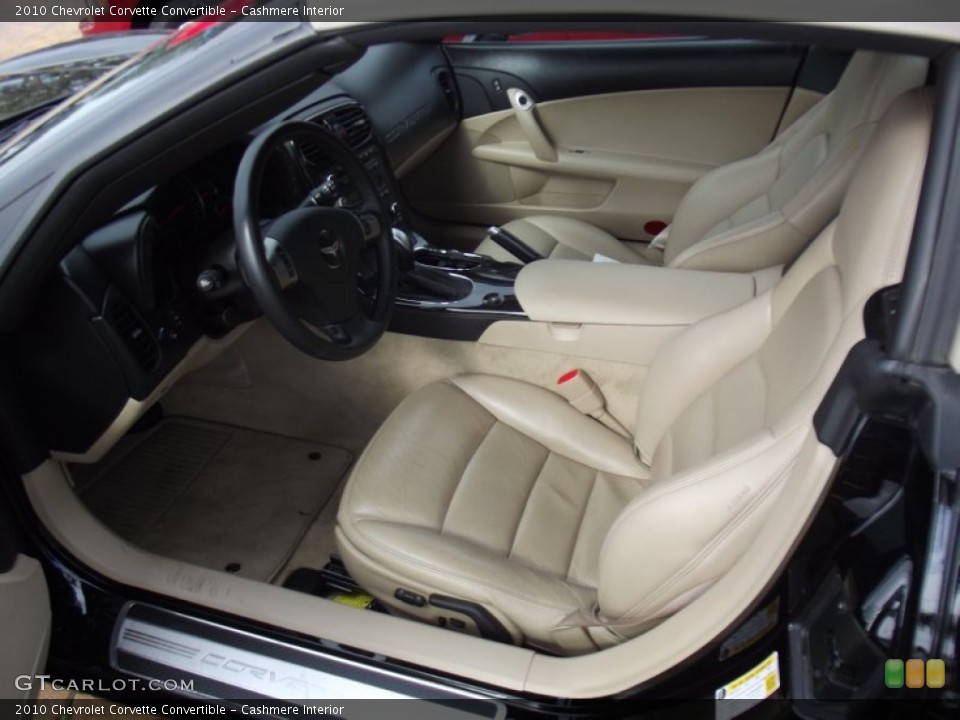 Cashmere Interior Photo for the 2010 Chevrolet Corvette Convertible #60626752