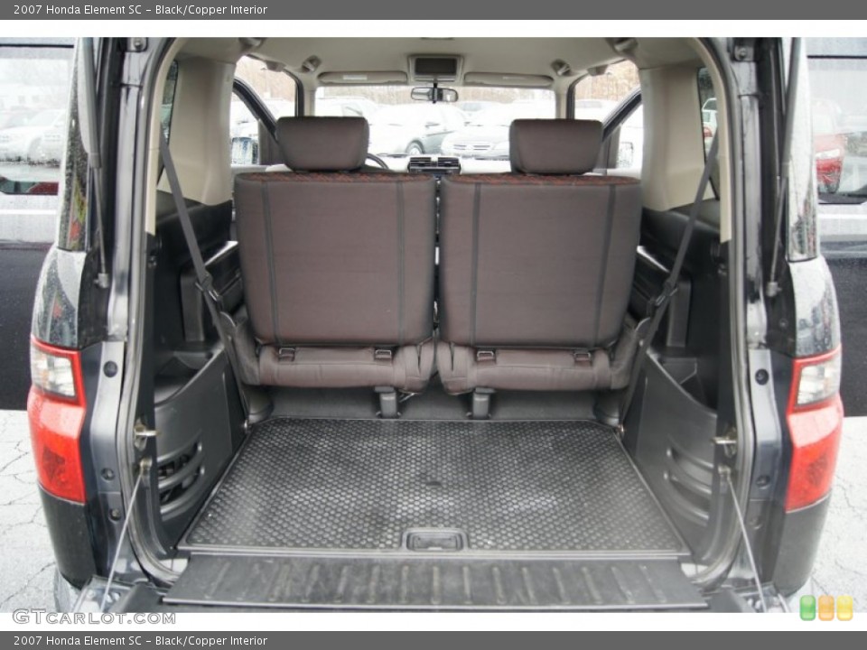 Black/Copper Interior Trunk for the 2007 Honda Element SC #60629437