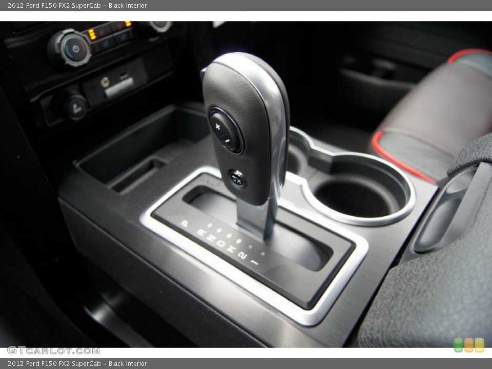 Black Interior Transmission for the 2012 Ford F150 FX2 SuperCab #60631204