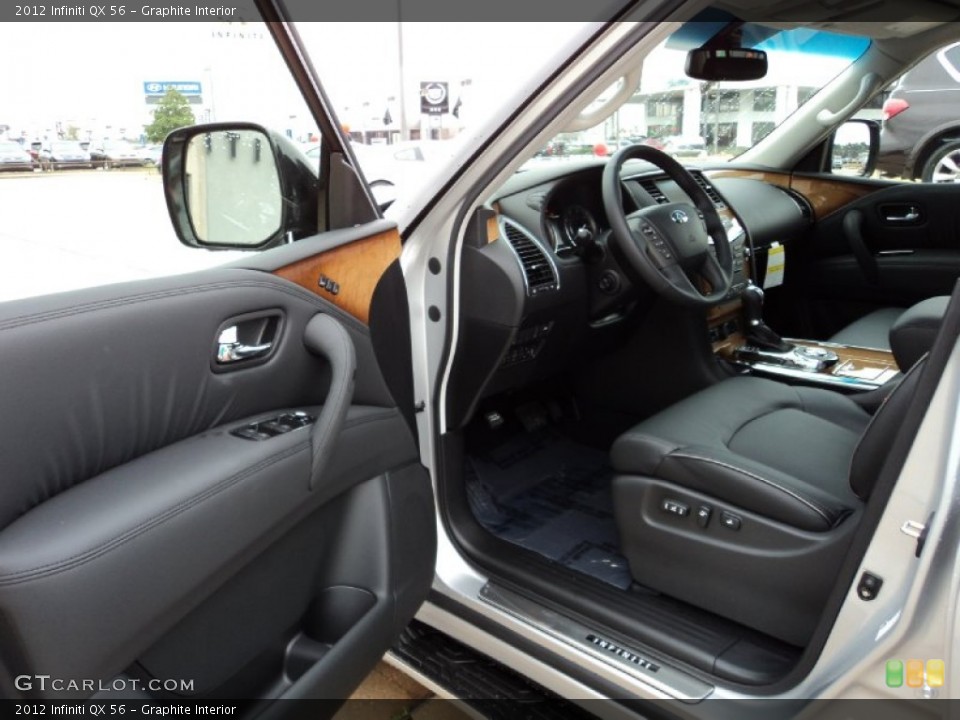 Graphite Interior Photo for the 2012 Infiniti QX 56 #60641968