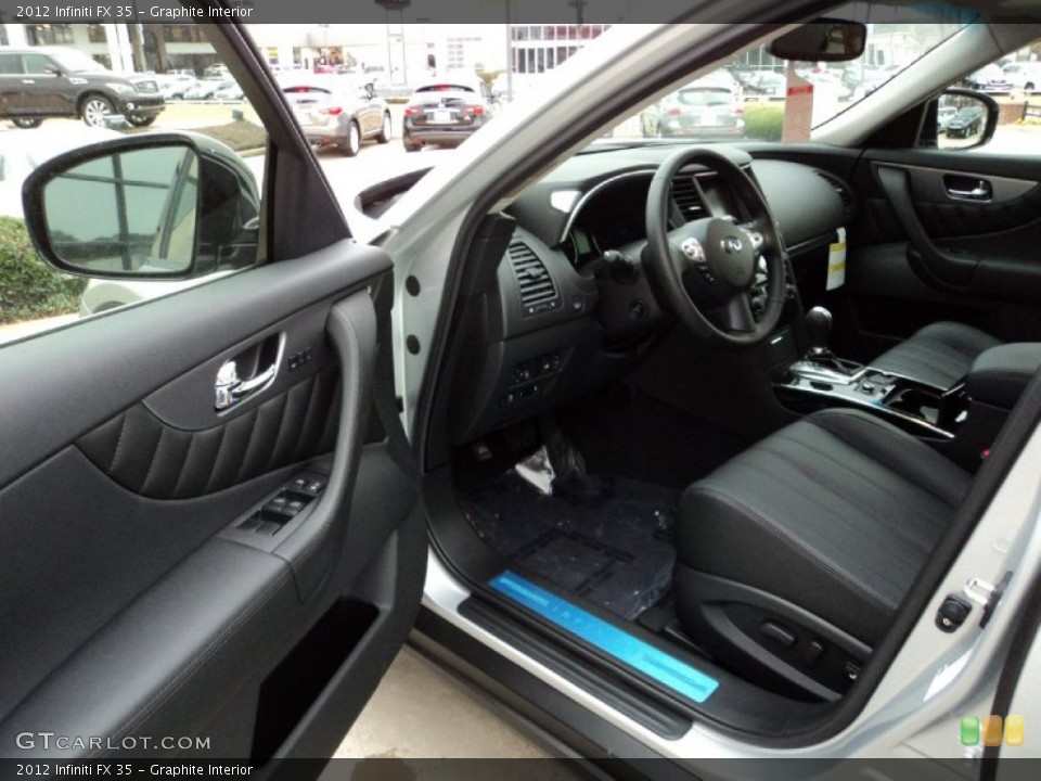 Graphite Interior Photo for the 2012 Infiniti FX 35 #60642946