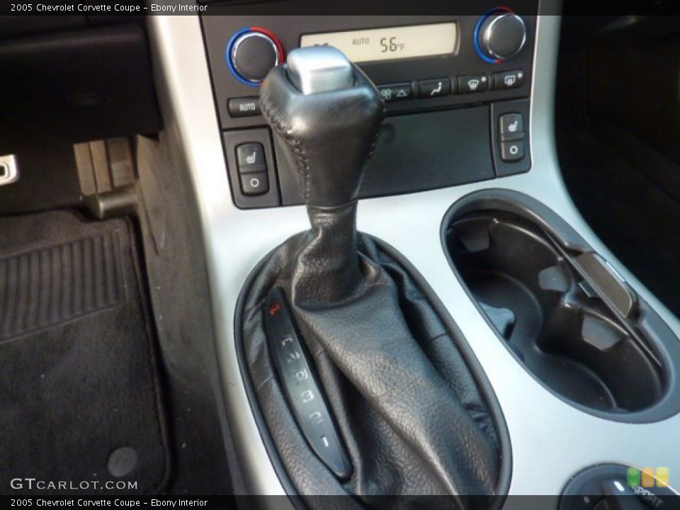 Ebony Interior Transmission for the 2005 Chevrolet Corvette Coupe #60645148