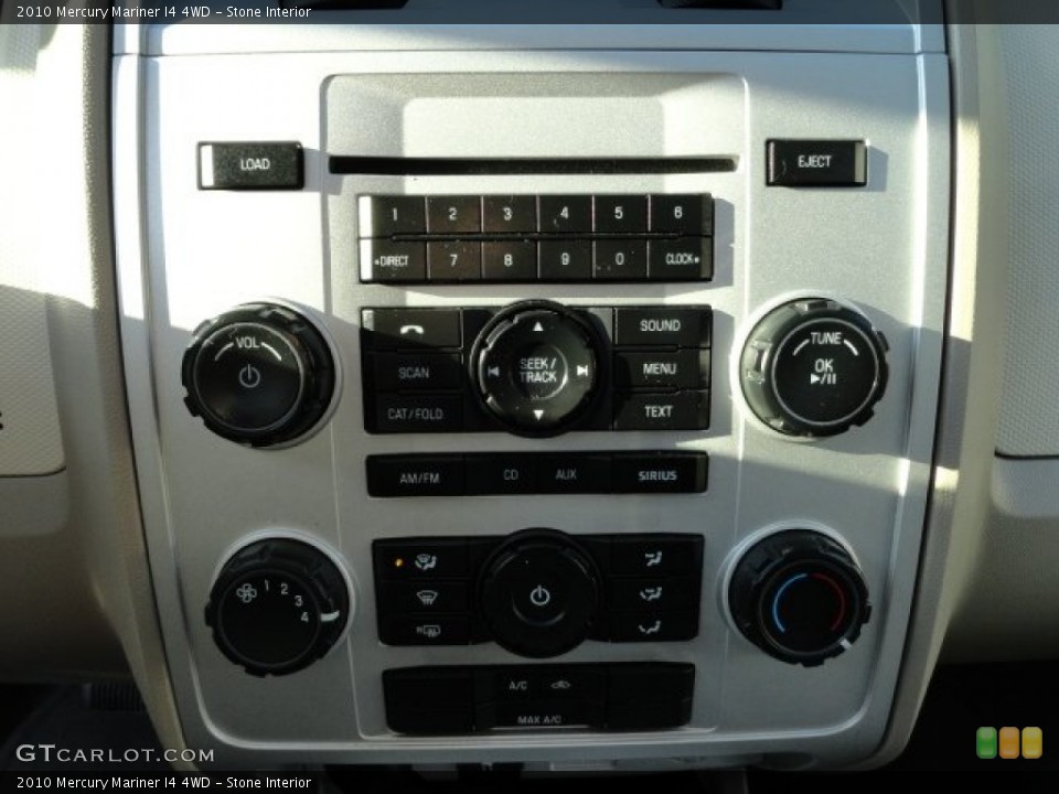 Stone Interior Controls for the 2010 Mercury Mariner I4 4WD #60647299